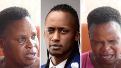 A collage of Xtian Ndela and his mother Reverend Naomi Nyongesa