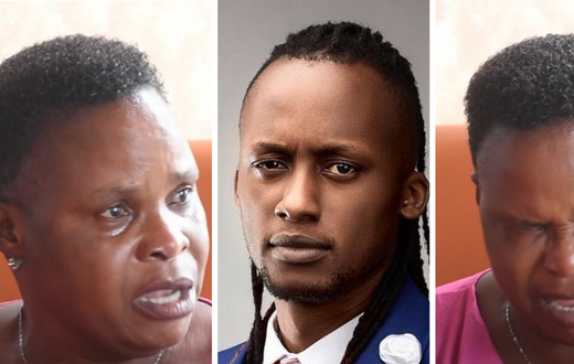 A collage of Xtian Ndela and his mother Reverend Naomi Nyongesa