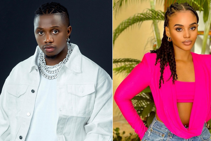 Rayvanny and Paulah Kajala