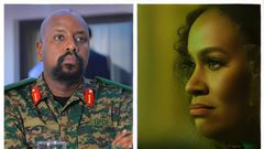 Juliana Kanyomozi and Gen Muhoozi Kainerugaba
