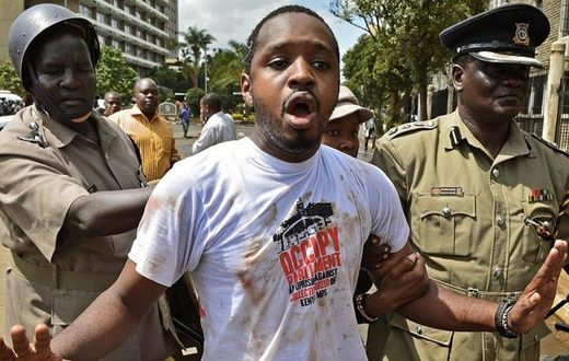 File image of activist Boniface Mwangi