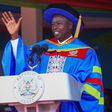 Deputy President Rigathi Gachagua giving a speech during JKUAT 40th and 9th PAUSTI graduation ceremony on June 23, 2023