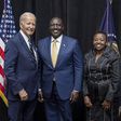 President William Ruto and his wife Mama Rachel Ruto with   US President Joe Biden in New York