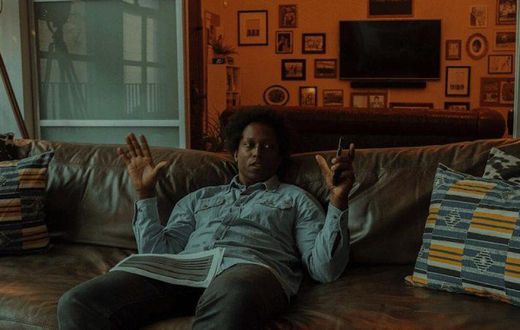Scene from the 'Sleeping Negro'