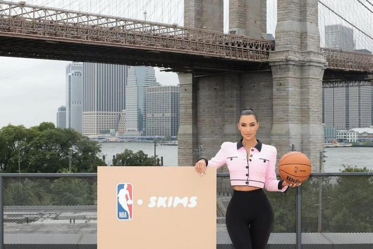 Kim Kardashian and her underwear brand SKIMS have partnered up with the NBA and the WNBA. [Instagram/ Kim Kardashian]