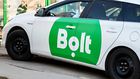 A Bolt taxi