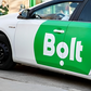A Bolt taxi