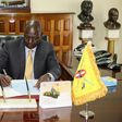 President William Ruto signing an executive order at State House on September 13, 2022