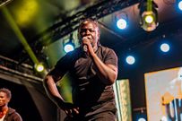 One of the Tusker Nexters 2022 Finalists, Kamwana, takes to the stage at Tusker OktobaFest Kisumu,which took place at Black Pearl Lounge and Grill in Nyamasaria, Kisumu.