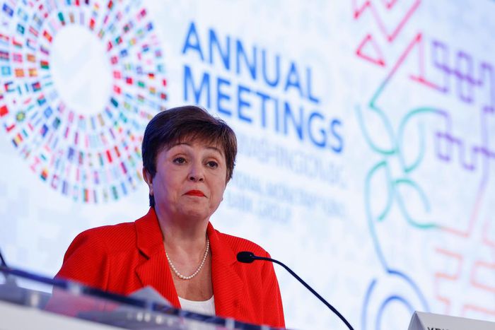 IMF Managing Director Kristalina Georgieva.Anna Moneymaker via Getty Images