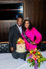 Former Laikipia Woman Rep Cate Waruguru was treated to a sumptuous dinner by her husband Peter Waweru to celebrate her 37th birthday in style.
