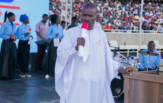 Pastor Ezekiel who filled the Kasarani Stadium