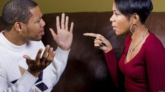 Arguing couple