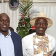 President William Ruto with billionaire David Langat