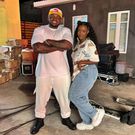 Rapper Khaligraph Jones and singer Nikita Kering