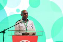 KRA Commissioner General Humphrey Wattanga speaking at  the 2023 Taxpayers’ Day in Mombasa County on Friday, November 3, 2023