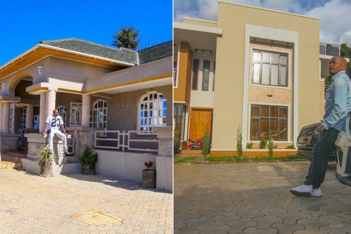 A collage of Jaguar's rural and city houses