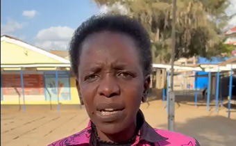 Tumaini Primary School headteacher Millicent Kefa