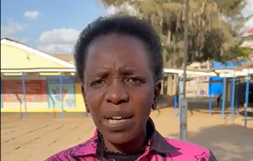 Tumaini Primary School headteacher Millicent Kefa
