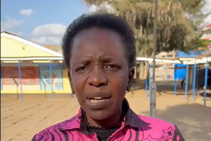 Tumaini Primary School headteacher Millicent Kefa