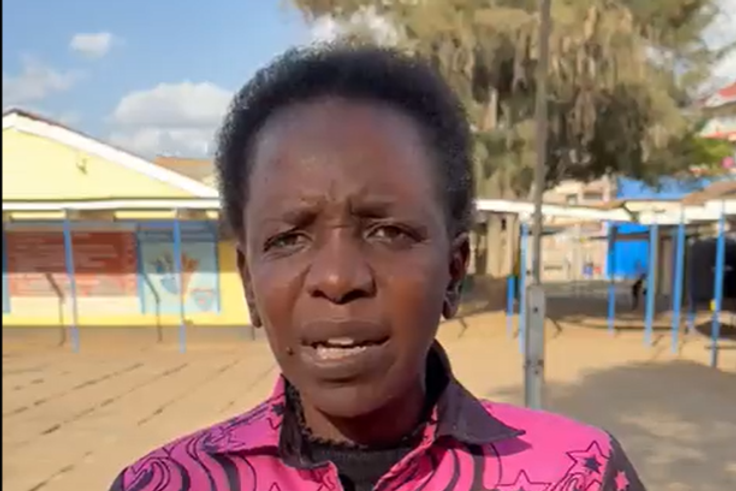 Tumaini Primary School headteacher Millicent Kefa