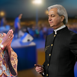 First Lady Rachel Ruto and U.S. televangelist Benny Hinn