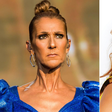 A collage images of singer Celine Dion