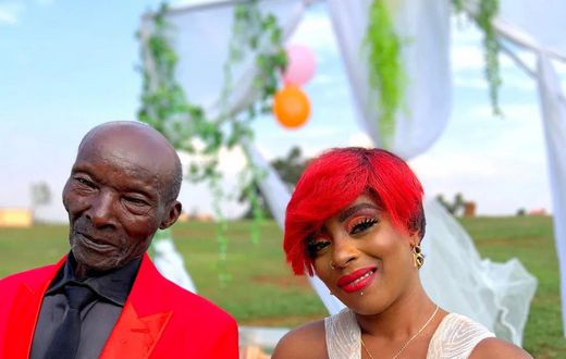 Manzi Wa Kibera and the late Samuel Nzioki Ndunda ( Instagram)