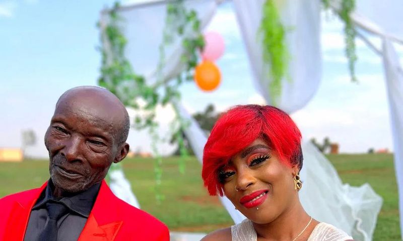 Manzi Wa Kibera and the late Samuel Nzioki Ndunda ( Instagram)