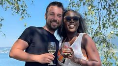 Akothee and Denis Schweizer enjoying a vacation