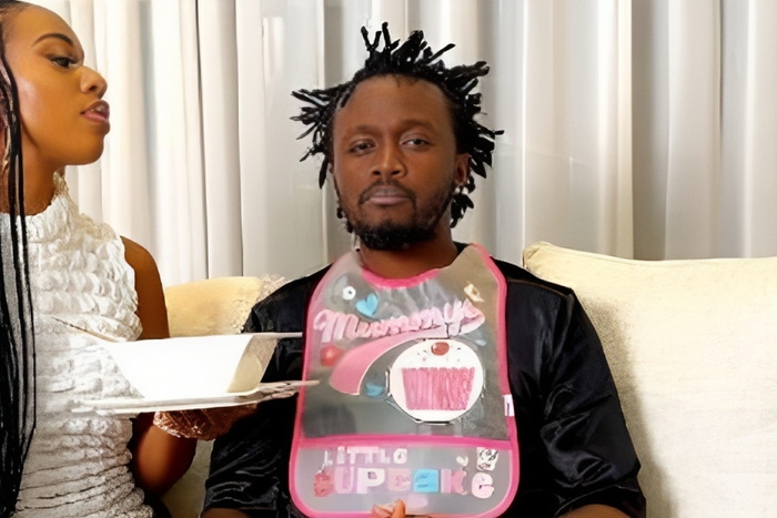 Bahati and Diana Marua