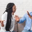 Couple arguing
