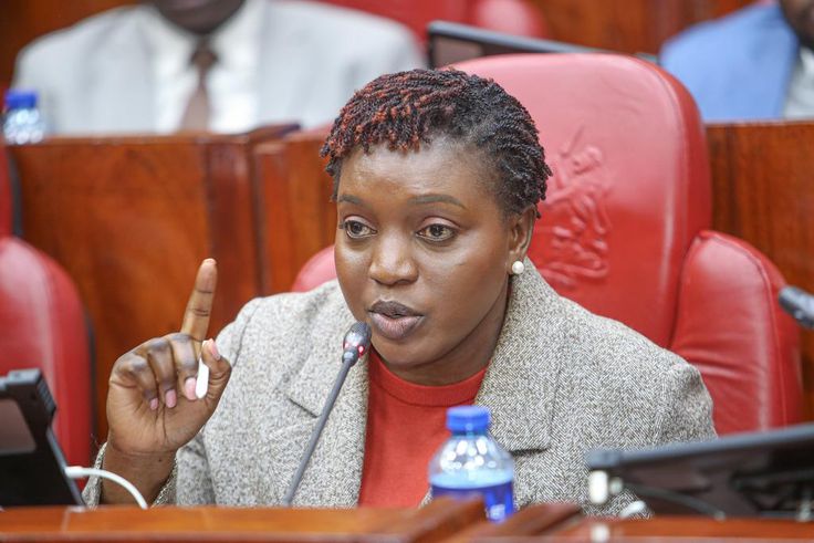 Health CS Susan Nakhumicha in Parliament