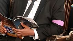 The late Catherine Kasavuli's son Martin Kasavuli