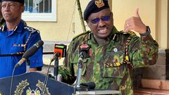 Inspector General of Police Japhet Koome