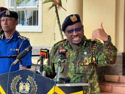 Inspector General of Police Japhet Koome