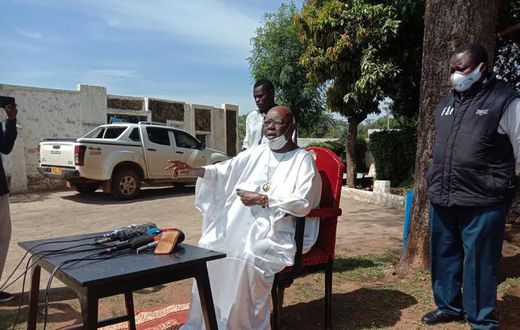 Father John Pesa who heads Holy Ghost Coptic Church of Africa