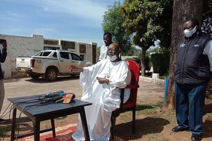 Father John Pesa who heads Holy Ghost Coptic Church of Africa