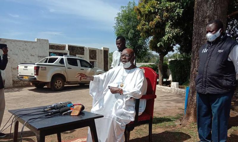Father John Pesa who heads Holy Ghost Coptic Church of Africa