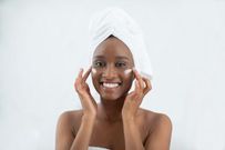 Drinking an adequate amount of water throughout the day helps to keep your skin moisturized from within.