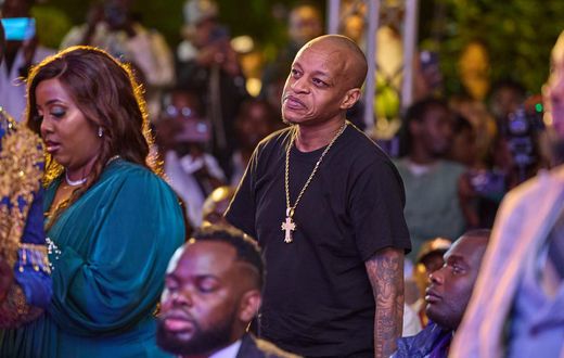 Prezzo during the high-profile launch of the Bahati's Empire reality TV show