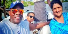 Jeff Koinange and his wife Shaila Koinange
