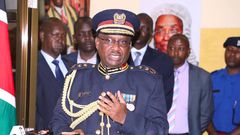 Inspector General of Police, Japheth Koome