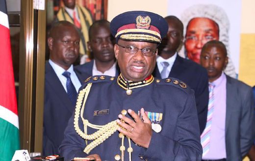 Inspector General of Police, Japheth Koome