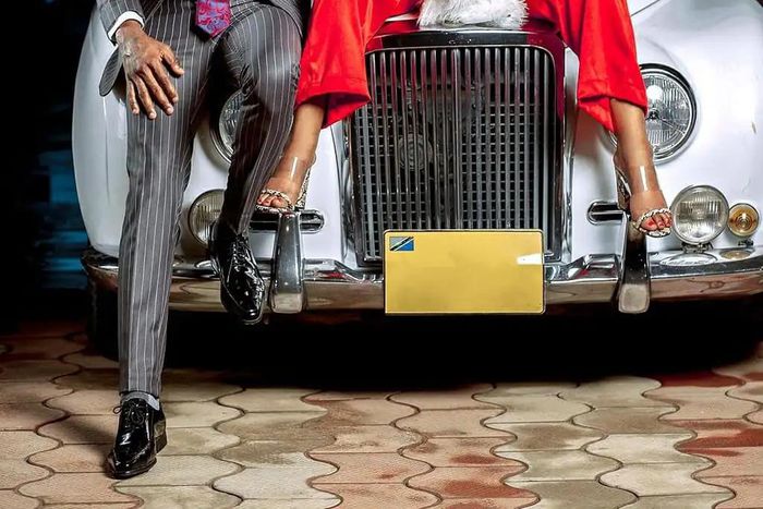 Diamond and Zuchu during a past video shoot