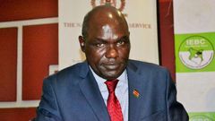 Former IEBC Chair Wafula Chebukati