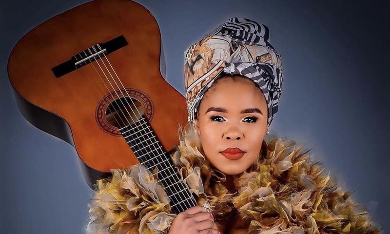 The late South African Musician Bulelwa Mkutukana 'Zahara'