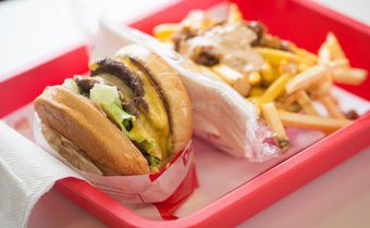 Chow down on a burger and fries from In-N-Out Burger, a West Coast classic and celebrity-favorite fast-food joint.