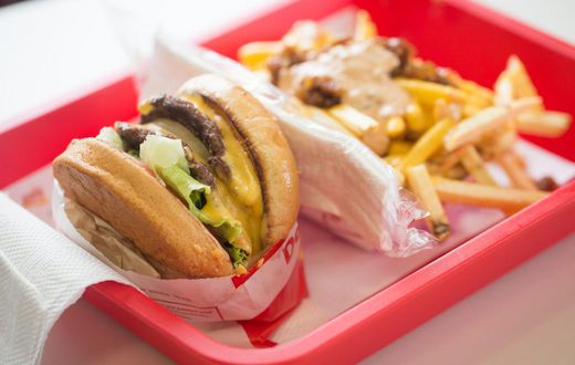 Chow down on a burger and fries from In-N-Out Burger, a West Coast classic and celebrity-favorite fast-food joint.