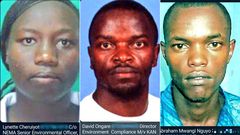DCI publishes photos of suspects wanted in connection